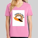 Ladies Core Cotton V Neck Tee Thumbnail