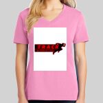 Ladies Core Cotton V Neck Tee Thumbnail
