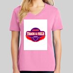 Ladies Core Cotton V Neck Tee Thumbnail