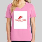 Ladies Core Cotton V Neck Tee Thumbnail