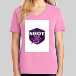 Ladies Core Cotton V Neck Tee Thumbnail