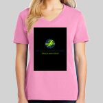 Ladies Core Cotton V Neck Tee Thumbnail