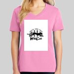 Ladies Core Cotton V Neck Tee Thumbnail