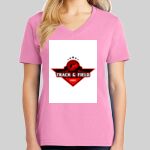 Ladies Core Cotton V Neck Tee Thumbnail