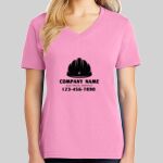 Ladies Core Cotton V Neck Tee Thumbnail