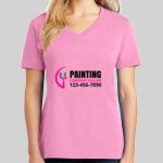 Ladies Core Cotton V Neck Tee Thumbnail