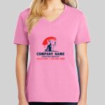 Ladies Core Cotton V Neck Tee Thumbnail
