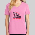 Ladies Core Cotton V Neck Tee Thumbnail