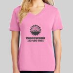 Ladies Core Cotton V Neck Tee Thumbnail