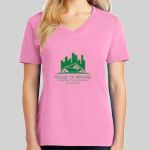 Ladies Core Cotton V Neck Tee Thumbnail