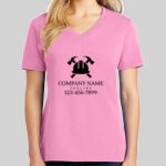 Ladies Core Cotton V Neck Tee Thumbnail