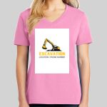 Ladies Core Cotton V Neck Tee Thumbnail