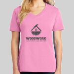 Ladies Core Cotton V Neck Tee Thumbnail