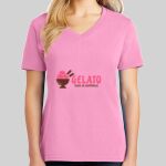 Ladies Core Cotton V Neck Tee Thumbnail