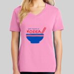 Ladies Core Cotton V Neck Tee Thumbnail