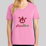 Ladies Core Cotton V Neck Tee Thumbnail