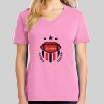 Ladies Core Cotton V Neck Tee Thumbnail