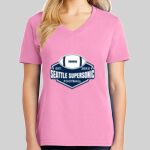 Ladies Core Cotton V Neck Tee Thumbnail