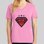 Ladies Core Cotton V Neck Tee Thumbnail