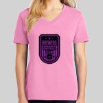 Ladies Core Cotton V Neck Tee Thumbnail