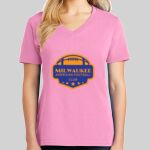 Ladies Core Cotton V Neck Tee Thumbnail