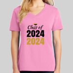 Ladies Core Cotton V Neck Tee Thumbnail