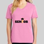 Ladies Core Cotton V Neck Tee Thumbnail