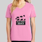 Ladies Core Cotton V Neck Tee Thumbnail