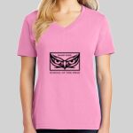 Ladies Core Cotton V Neck Tee Thumbnail