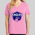 Ladies Core Cotton V Neck Tee Thumbnail