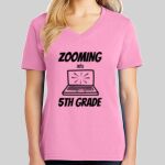 Ladies Core Cotton V Neck Tee Thumbnail