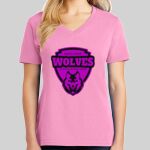 Ladies Core Cotton V Neck Tee Thumbnail