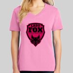 Ladies Core Cotton V Neck Tee Thumbnail