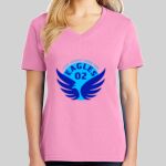 Ladies Core Cotton V Neck Tee Thumbnail