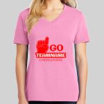 Ladies Core Cotton V Neck Tee Thumbnail