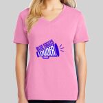 Ladies Core Cotton V Neck Tee Thumbnail