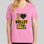 Ladies Core Cotton V Neck Tee Thumbnail