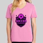 Ladies Core Cotton V Neck Tee Thumbnail