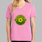 Ladies Core Cotton V Neck Tee Thumbnail