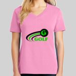 Ladies Core Cotton V Neck Tee Thumbnail