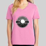 Ladies Core Cotton V Neck Tee Thumbnail
