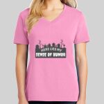 Ladies Core Cotton V Neck Tee Thumbnail