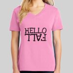 Ladies Core Cotton V Neck Tee Thumbnail