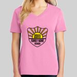 Ladies Core Cotton V Neck Tee Thumbnail