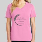 Ladies Core Cotton V Neck Tee Thumbnail