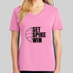 Ladies Core Cotton V Neck Tee Thumbnail