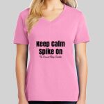 Ladies Core Cotton V Neck Tee Thumbnail