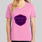 Ladies Core Cotton V Neck Tee Thumbnail