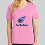 Ladies Core Cotton V Neck Tee Thumbnail