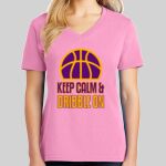 Ladies Core Cotton V Neck Tee Thumbnail